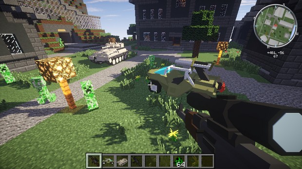 Free Download Minecraft Flan's pack