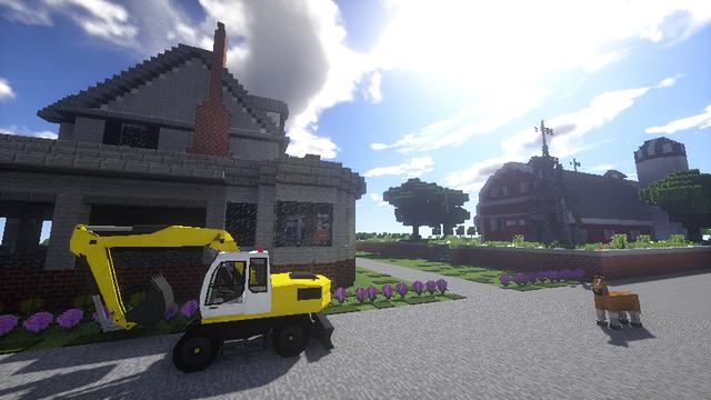 Minecraft with mods - Modpack with 126 mods | Magic farm