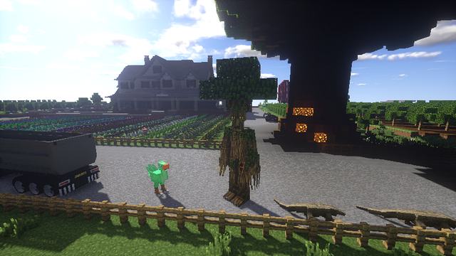 Minecraft with mods - Modpack with 126 mods | Magic farm
