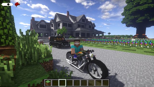 Minecraft with mods - Modpack with 126 mods | Magic farm