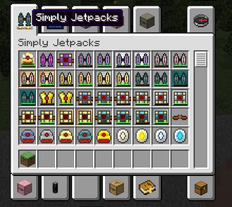 Jetpack for Minecraft 1.7.10