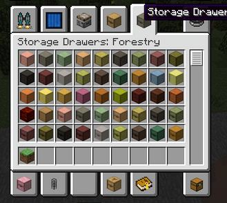 Storage Drawlers мод
