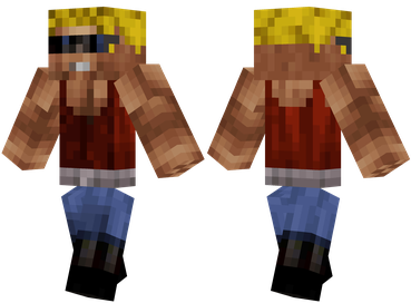 Download skin for Minecraft - Duke Nukem