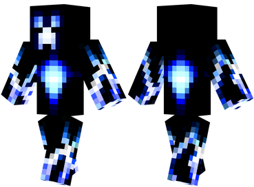 Minecraft skin - Electric creeper