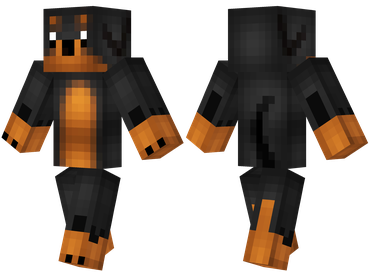Download skin for Minecraft - Dog