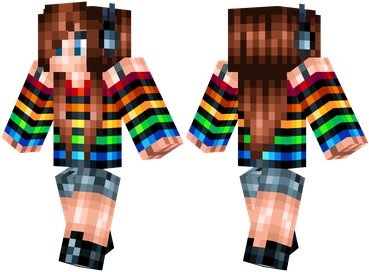 Free download Minecraft skin for girls