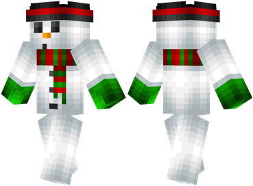 Free download skin for Minecraft / Snowman