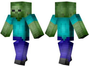 Minecraft skin - Zombi HD
