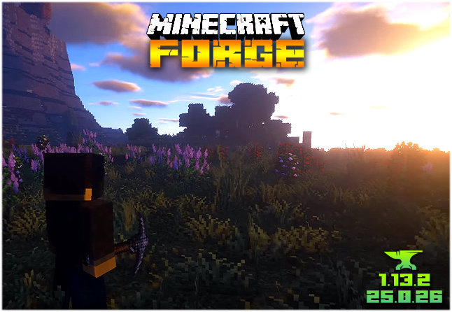 Download Minecraft Forge 1.13.2 - Build Version 25.0.26