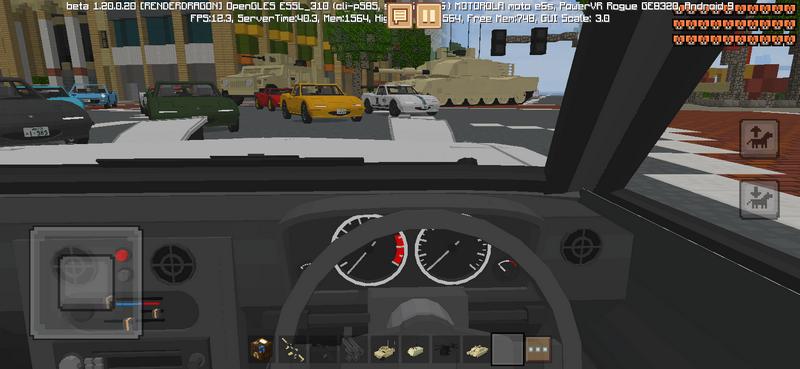 Modpack GTA Minecraft PE 1.20 - iOS, Android