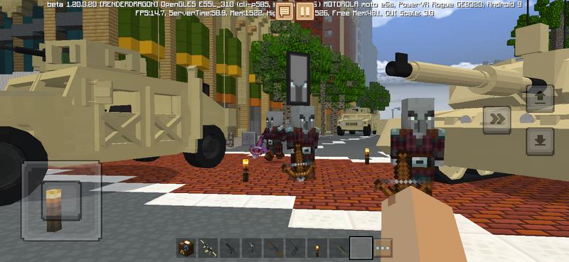 Modpack GTA Minecraft PE 1.20 - iOS, Android