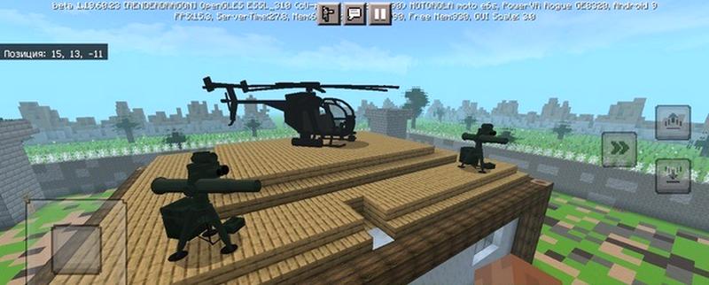 Download Minecraft PE with mods for your phone  Military build