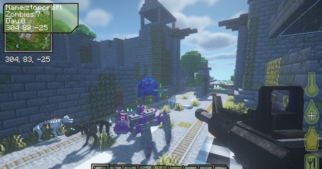 Download free Modpack Minecraft Zombie Apocalypse