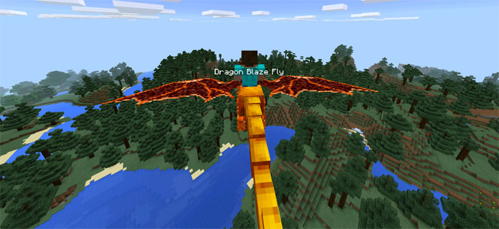 Download dragon mod for MCPE 0.13.1