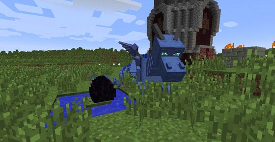 Download dragon mod for MCPE 0.13.1