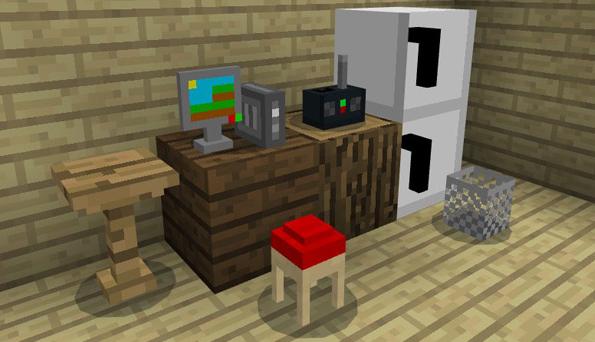 Download for Android mod Mine Furniture for MCPE 1.0.8