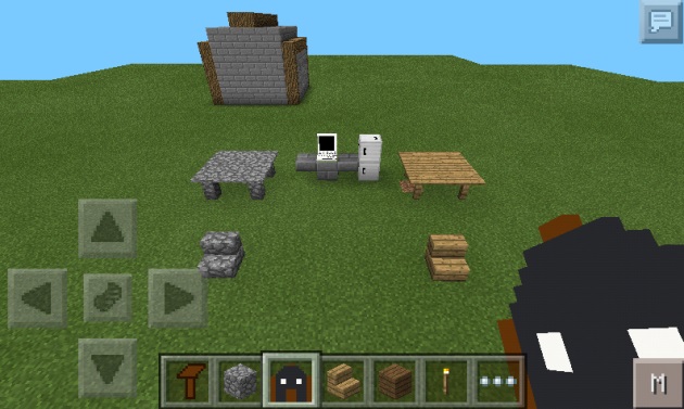 Mod for iOS / Android MCPE - Furniture / Minecraft PE 0.9.5