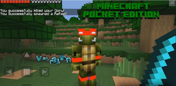 Download mod for Android - Teenage Mutant Ninja Turtles / Minecraft PE 0.9.5