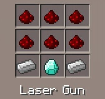 Mod for Android - Laser Gun / Minecraft PE 0.9.5 / Download