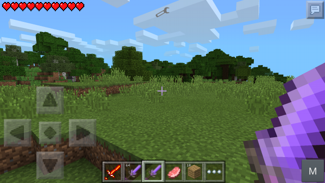 Mod script for Minecraft PE 0.9.5 for Android / iOS - More Items