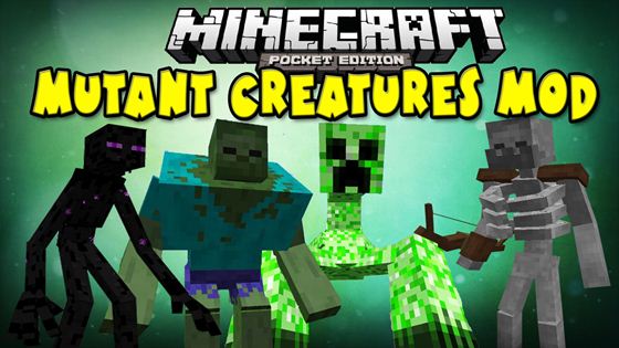 Mod for Minecraft 0.9.5 / Zombie mutants / Android MPCE