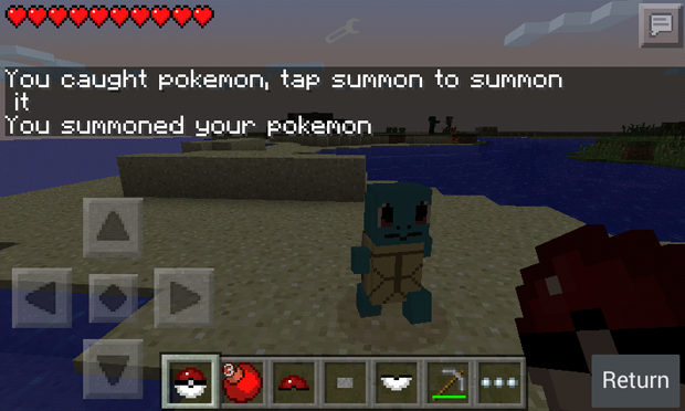 Download mod for MCPE 0.9.5 for Android / Pokedroid