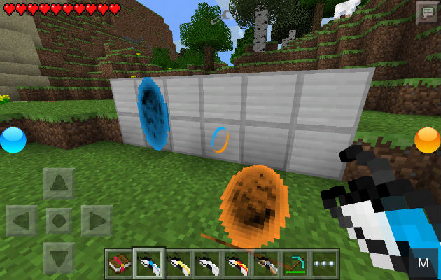 Download mod Portal Gun 2 for MCPE on iOS / Android / Free