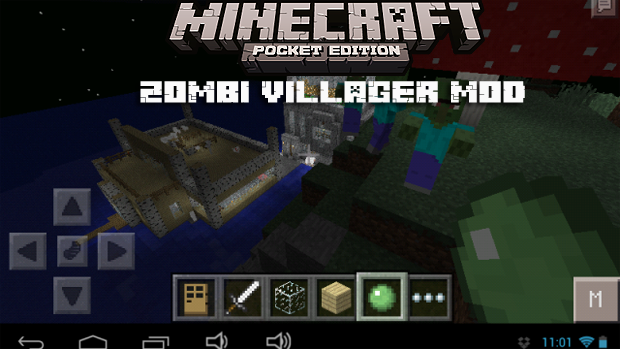 Mod for Minecraft PE 0.9.5 / Zombie Villager