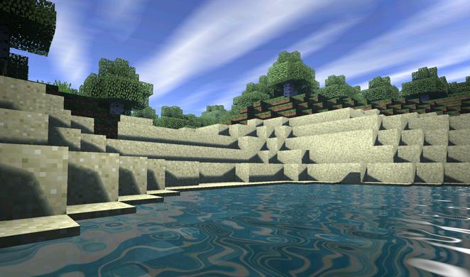 Download shaders (Seus) for Minecraft PE 1.1.0.1