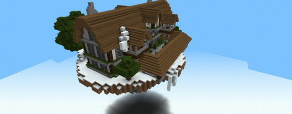 Download map for Minecraft PE / Bones Mansion