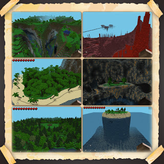 Download Minecraft map for Android - Custom Terrain
