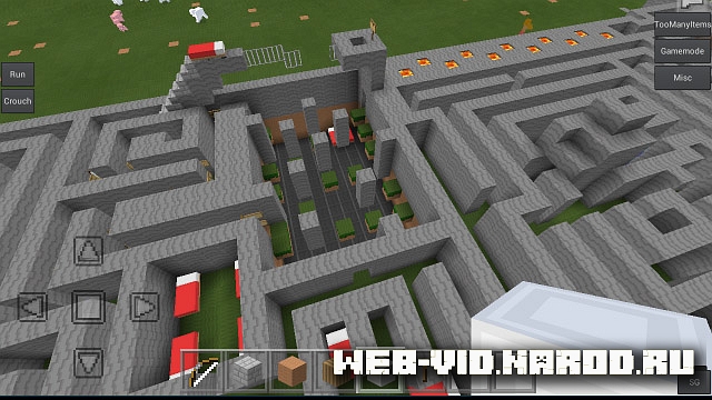 Download parkour map for Android / iOS - Labyrinth