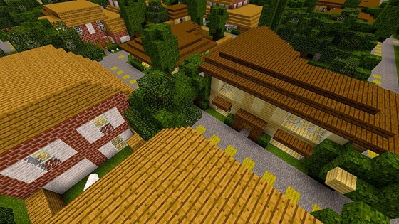 Download Minecraft map for phone - Bloxten City 0.9.5