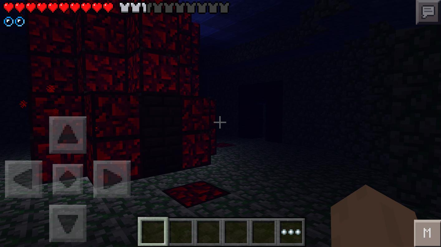 Walkthrough map for Android / Minecraft PE - Temple quest