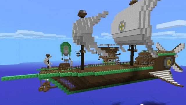 Map for iPhone / iOS / Android / Minecraft PE - The Fleet