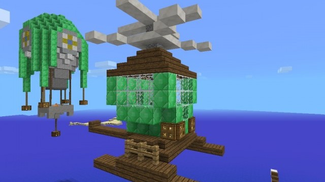 Map for iPhone / iOS / Android / Minecraft PE - The Fleet