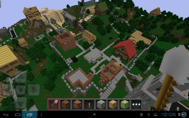 Map for Minecraft PE - Town for Android / iOS phone