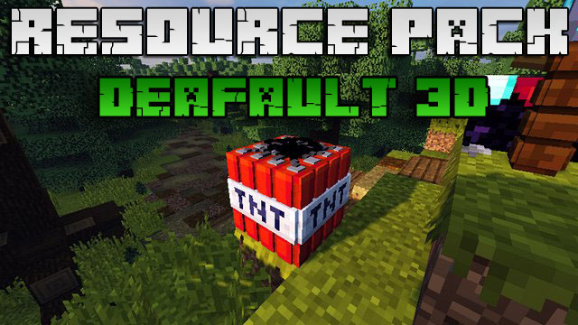 Download resource pack Default 3D - Volumetric textures