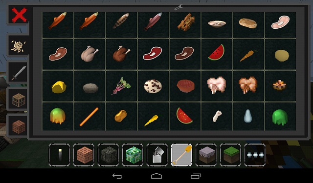 Download textures for tablet for Android Minecraft 0.13.1