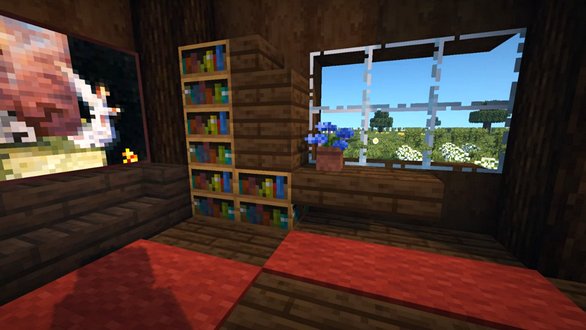 Texture pack BetterVanillaBuilding for Minecraft 1.16