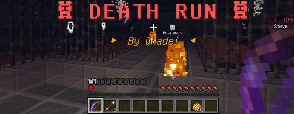 Map for Minecraft 1.11.2 on the passage / Death Run