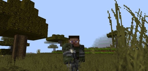 Download Minecraft 1.7.10 with Fallout mods for weapons