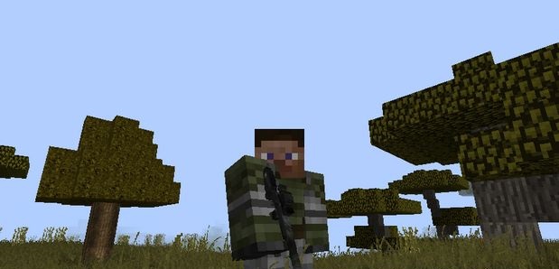Download Minecraft 1.7.10 with Fallout mods for weapons
