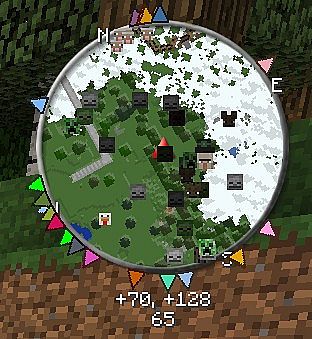 Mini Map / Mod for Minecraft / Free Download