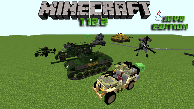 Minecraft 1.12.2 with mods - Military weapons assembly