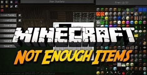 Minecraft 1.12.2 with mods - Not Enough Items