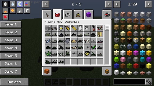 Minecraft 1.12.2 with mods - Military assembly on the weapon Flan's mod