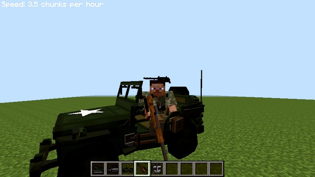 Minecraft 1.12.2 with mods - Military weapons assembly