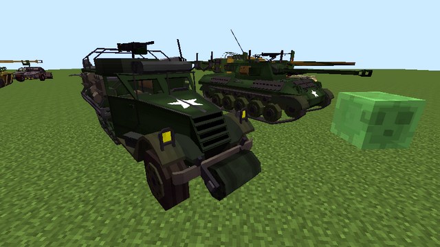 Minecraft 1.12.2 with mods - Military weapons assembly