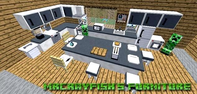 Minecraft 1.12.2 with mods - MrCrayfish's Fruniture
